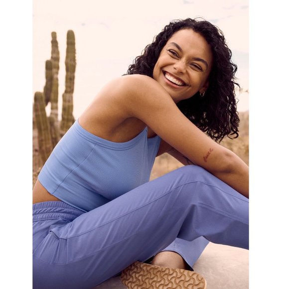 NWOT Athleta Arrival Dark Adonis Blue Pants Size 12 - Picture 3 of 16